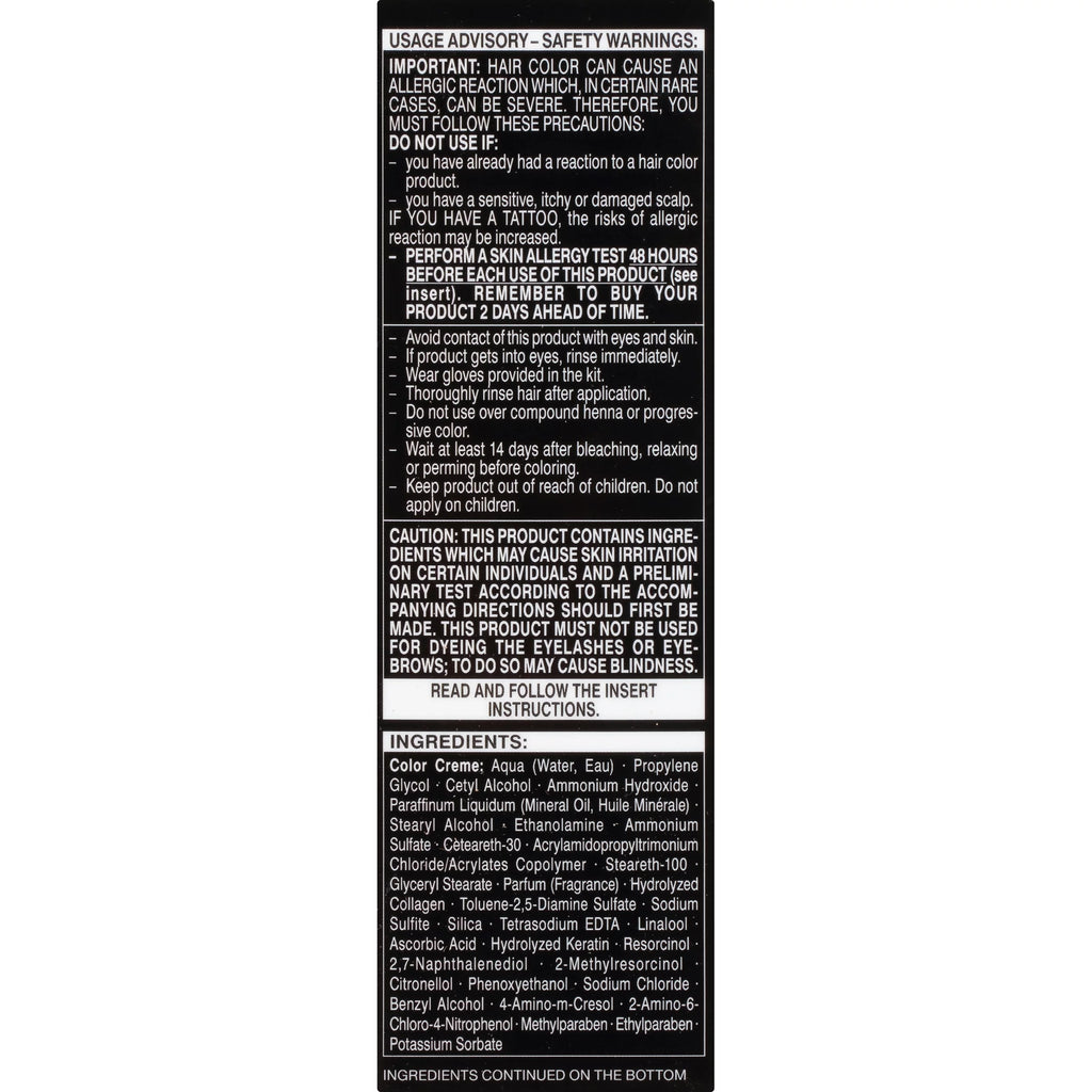 Keratin Color Permanent Hair Color Cream, 8.0 Medium Blonde X15952