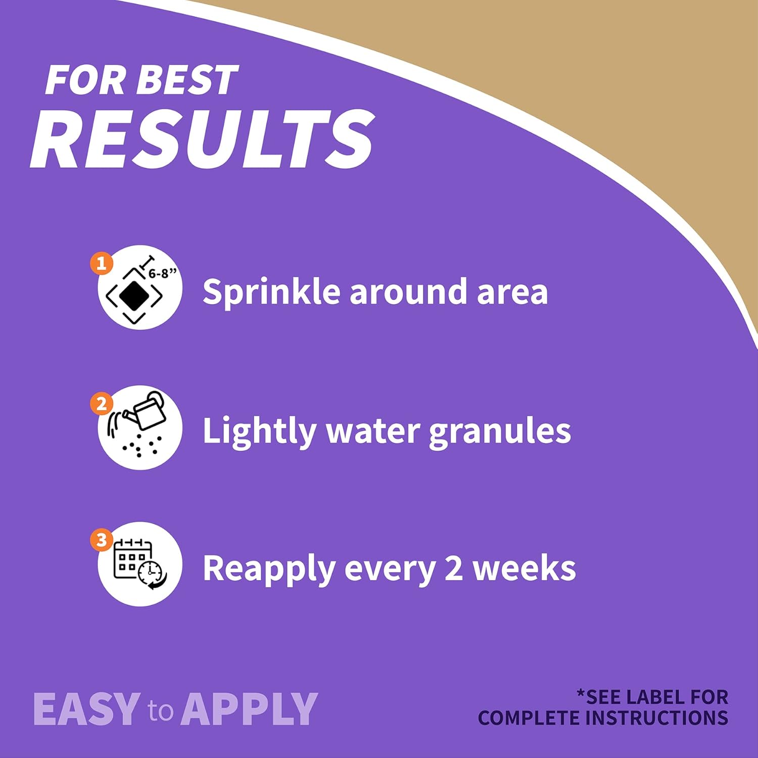Animal Repellent Granules for Lawn & Garden T326