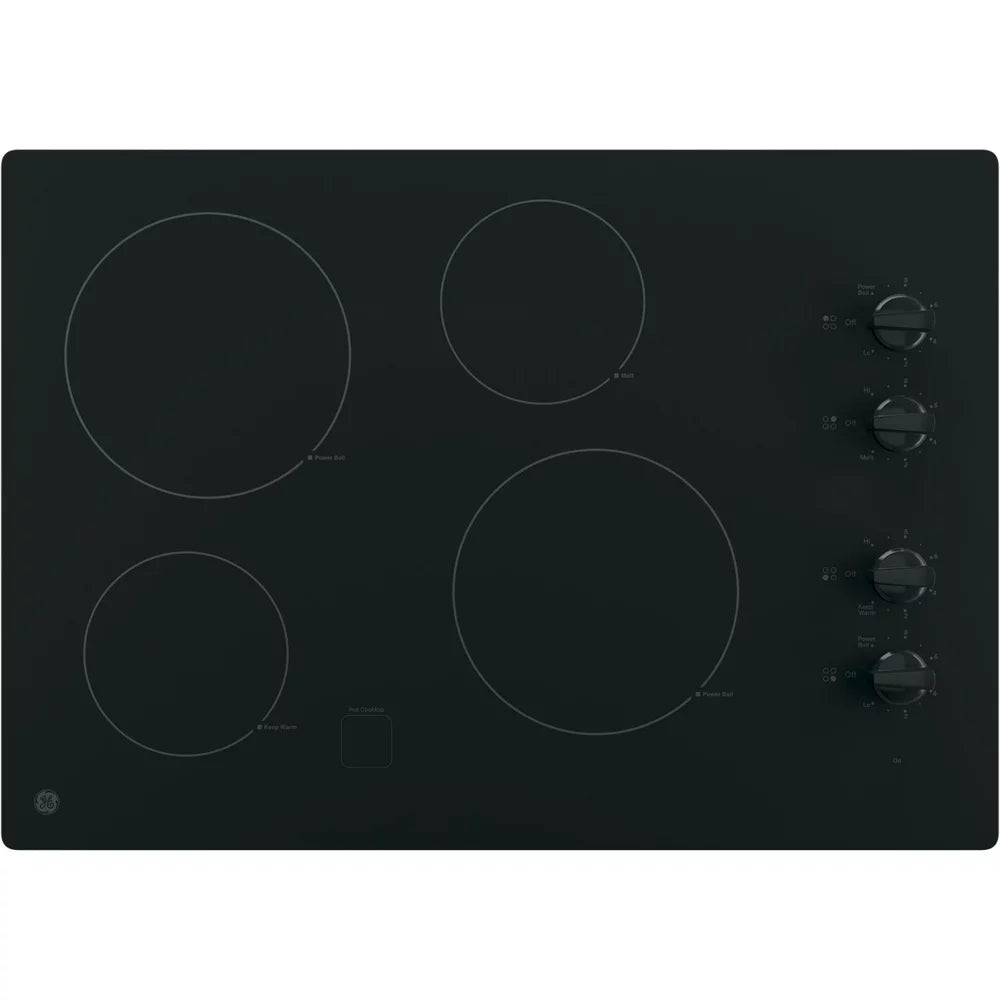30 inch Built-In Electric Cooktop with Knob Control O4349