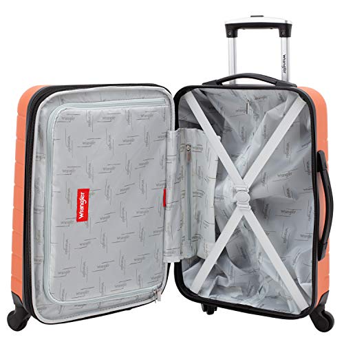 Smart Luggage Set with Cup Holder and USB Port, 20-Inch Carry-On D90568