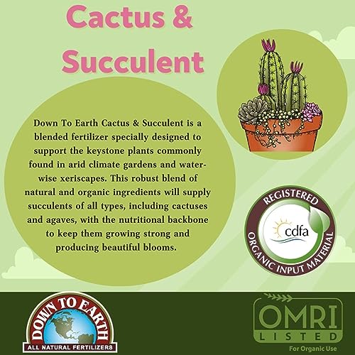 Cactus & Succulent Fertilizer 2-4-8, 1 lb D938