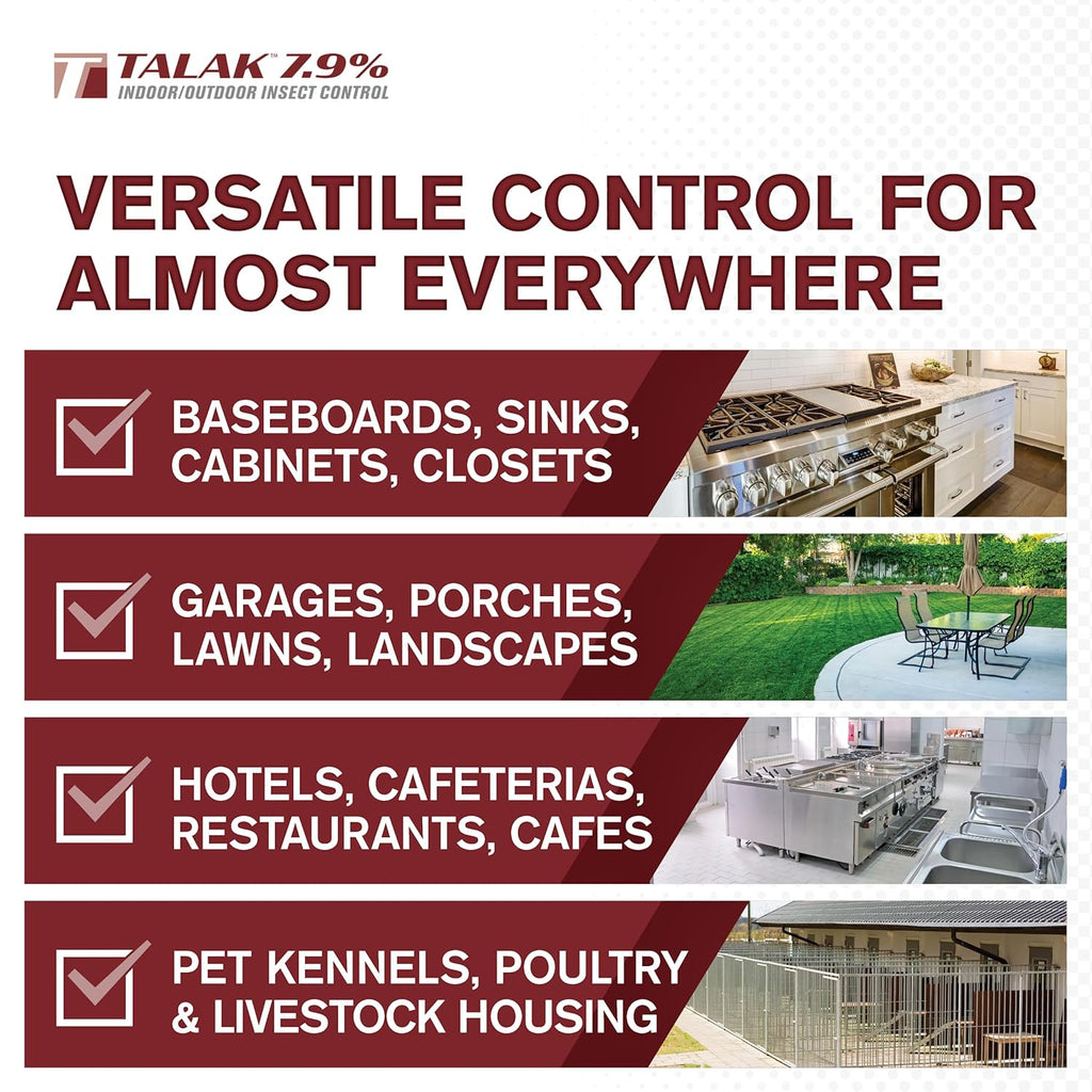 Indoor/Outdoor Insect Control Concentrate, 32 oz G73135