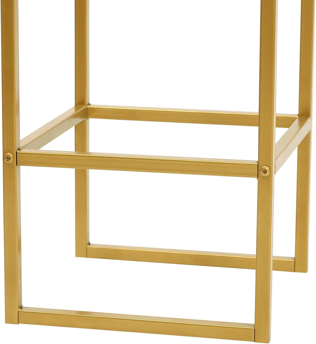 Gold Metal Double Arch Wedding Backdrop Stand F225009