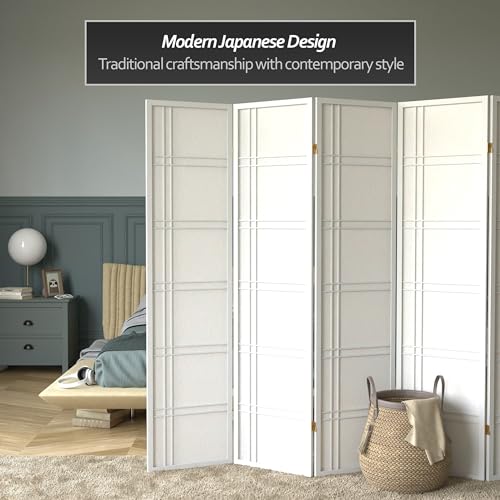 6 Panel Honey Room Divider D80902
