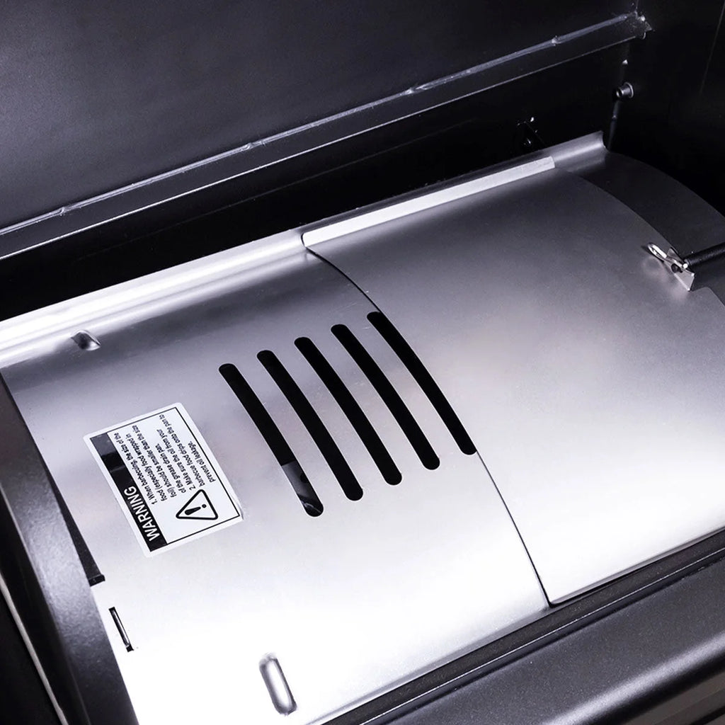 Wood Pellet Grill Smoker with PID Technology, 572 sq in Cooking Area for Outdoor BBQ Q7178