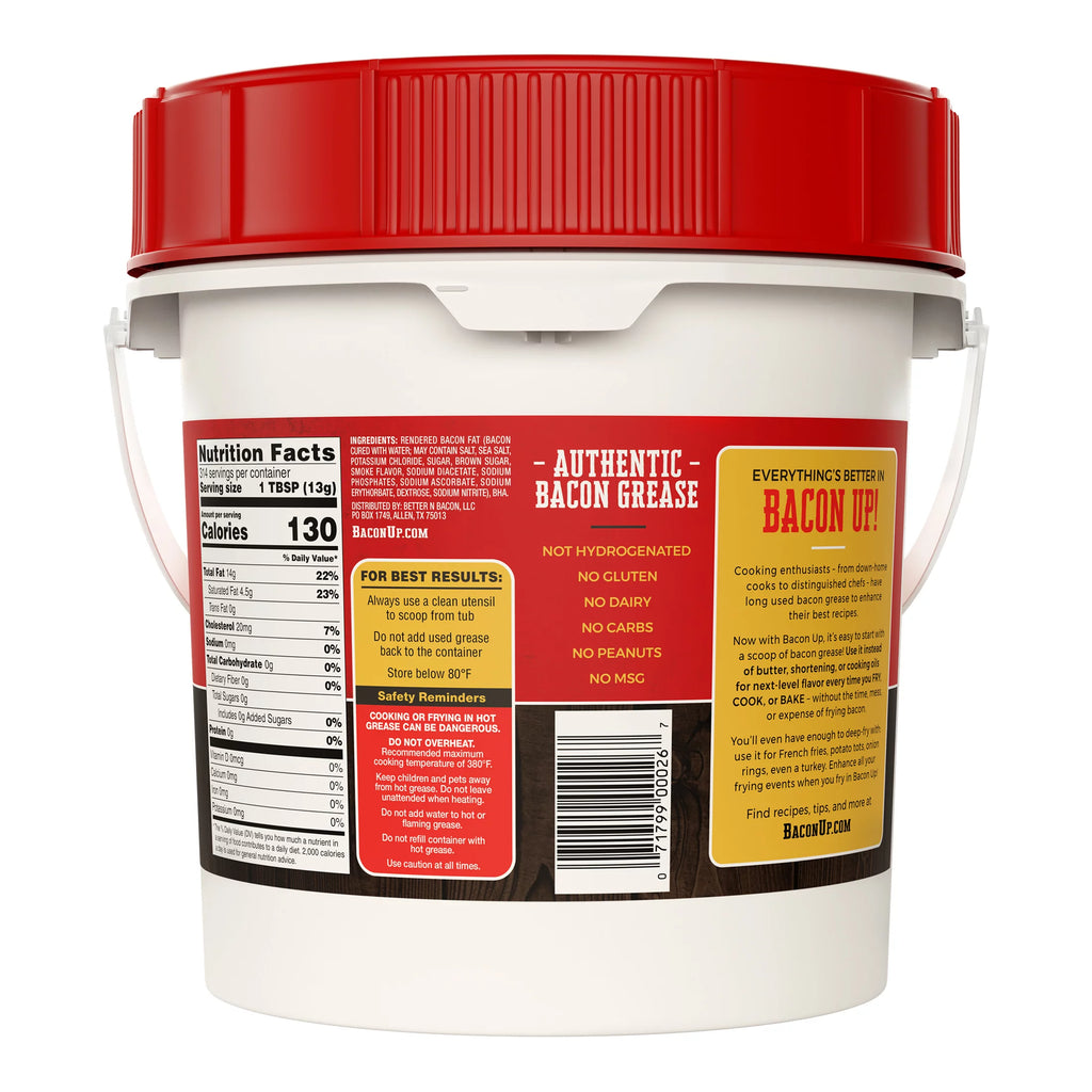 Bacon Grease, 9lb Pail L194568