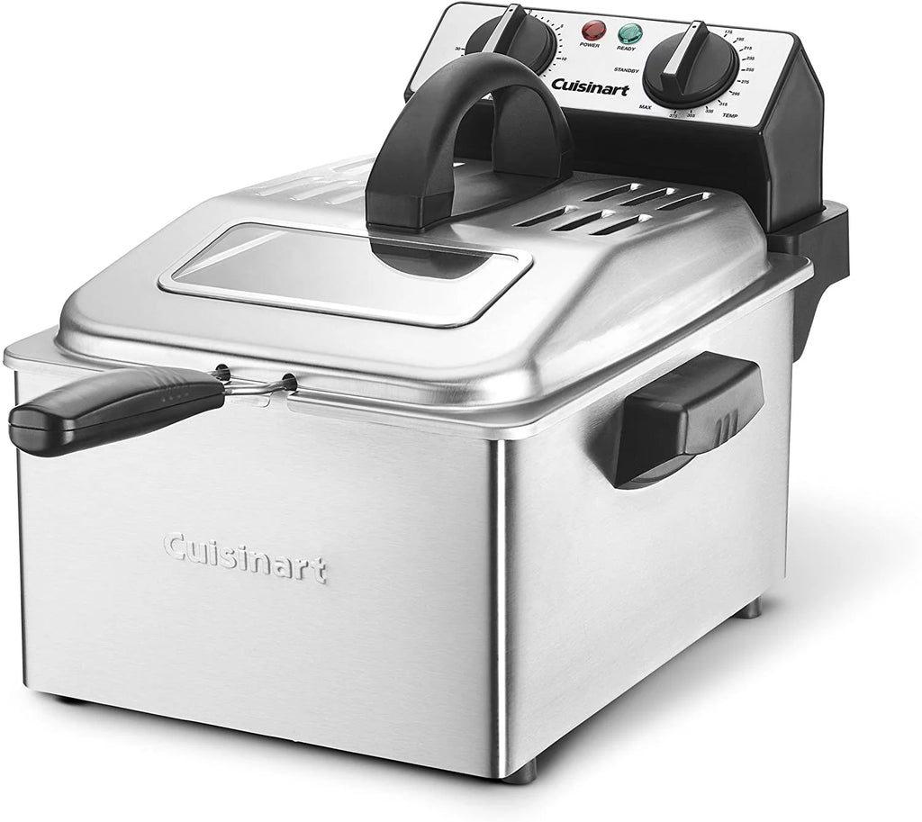 Deep Fryer, 4 Quart, Stainless Steel J420