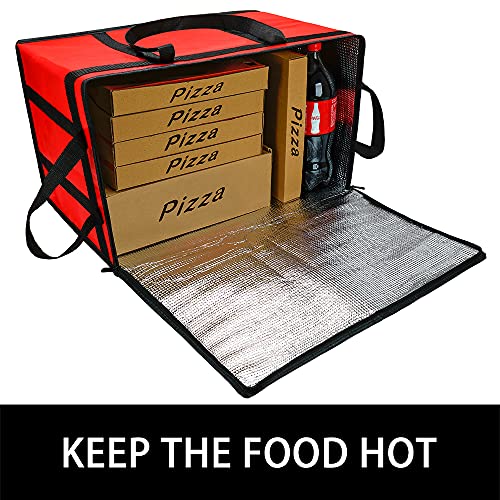 Insulated Food Delivery Bag Hot Cold Meal Carrier F1699