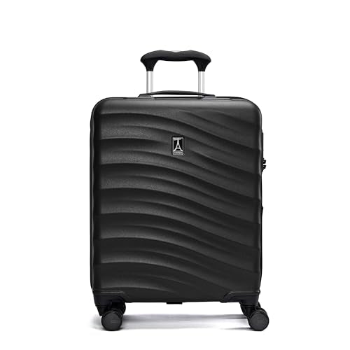 Hardside Expandable Carry-On Luggage with 8 Spinner Wheels and TSA Lock Q7052