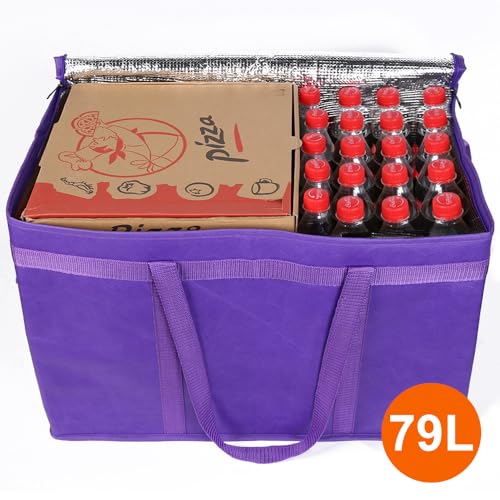 Insulated Food Delivery Bag Hot Cold Meal Carrier F1699
