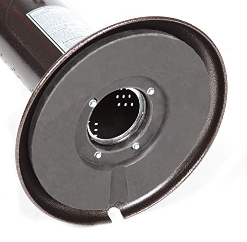 Portable Patio Heater Outdoor Tabletop Propane 10,000 BTU Stainless Steel S4633
