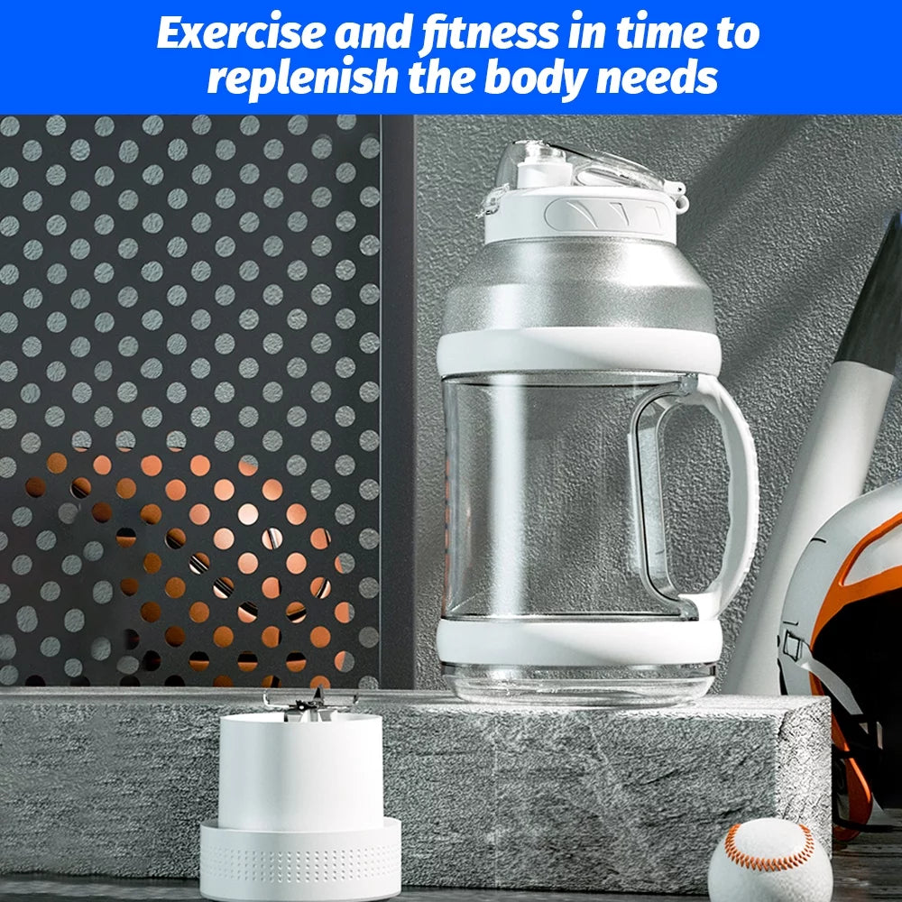 Portable Blender 18000RPM Personal Juice Extractor 68oz BPA-Free USB Rechargeable A4137