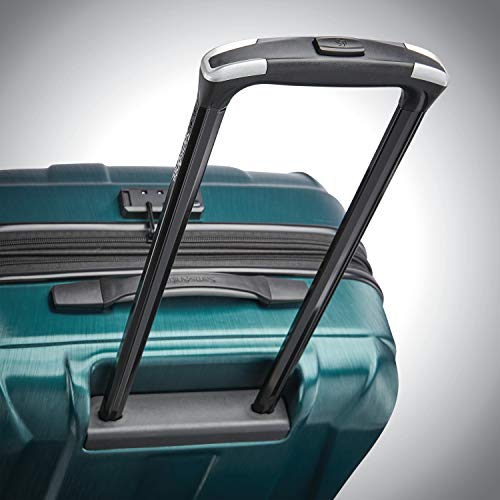 Hardside Expandable Carry-On Luggage with Spinner Wheels, Black, 20-Inch O253