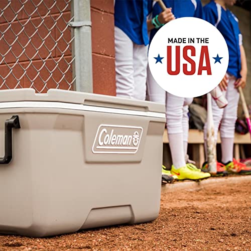 Insulated Portable Hard Cooler, Leak-Resistant, Keeps Ice up to 5 Days N135