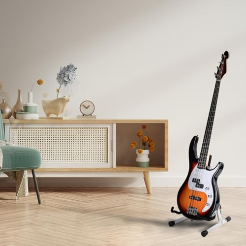 Wood Guitar Stand Foldable for Acoustic Electric Bass V5101
