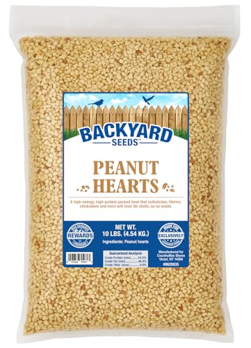Peanut Hearts for Wild Birds, 10 Pounds U774
