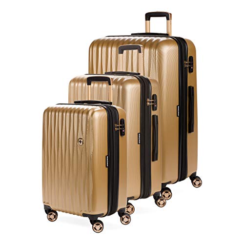 Expandable Hardside Luggage with Spinner Wheels and TSA Lock, Carry-On 19-Inch X51908
