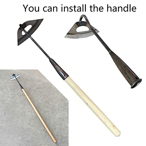 Hollow Hoe, All-Steel Garden Weeding Tool Q62616