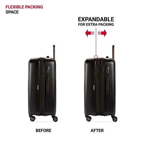 Expandable Hardside Luggage with Spinner Wheels and TSA Lock, Carry-On 19-Inch X51908