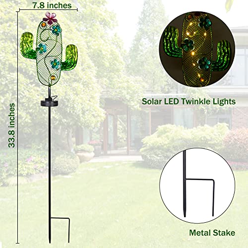Solar Hummingbird Garden Stake Lights for Outdoor Patio O418219