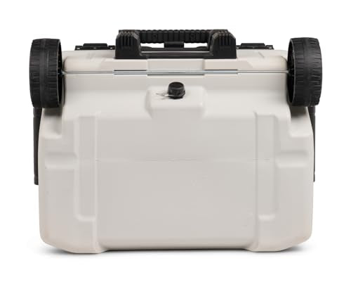 52Qt Wheeled Cooler, Insulated Hard Shell Ice Chest C327