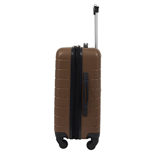 Smart Luggage Set with Cup Holder and USB Port, 20-Inch Carry-On D90568