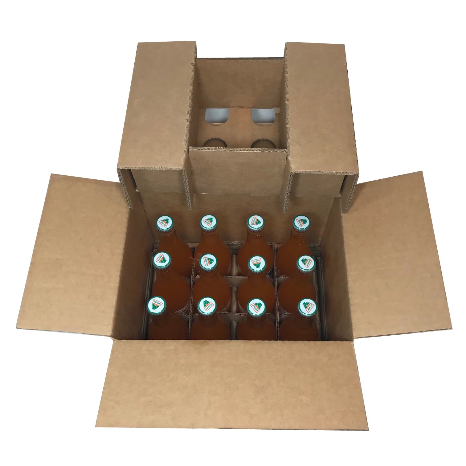 Mandarin Natural Flavor Soda with Real Sugar, 12-Pack Glass Bottles R26057