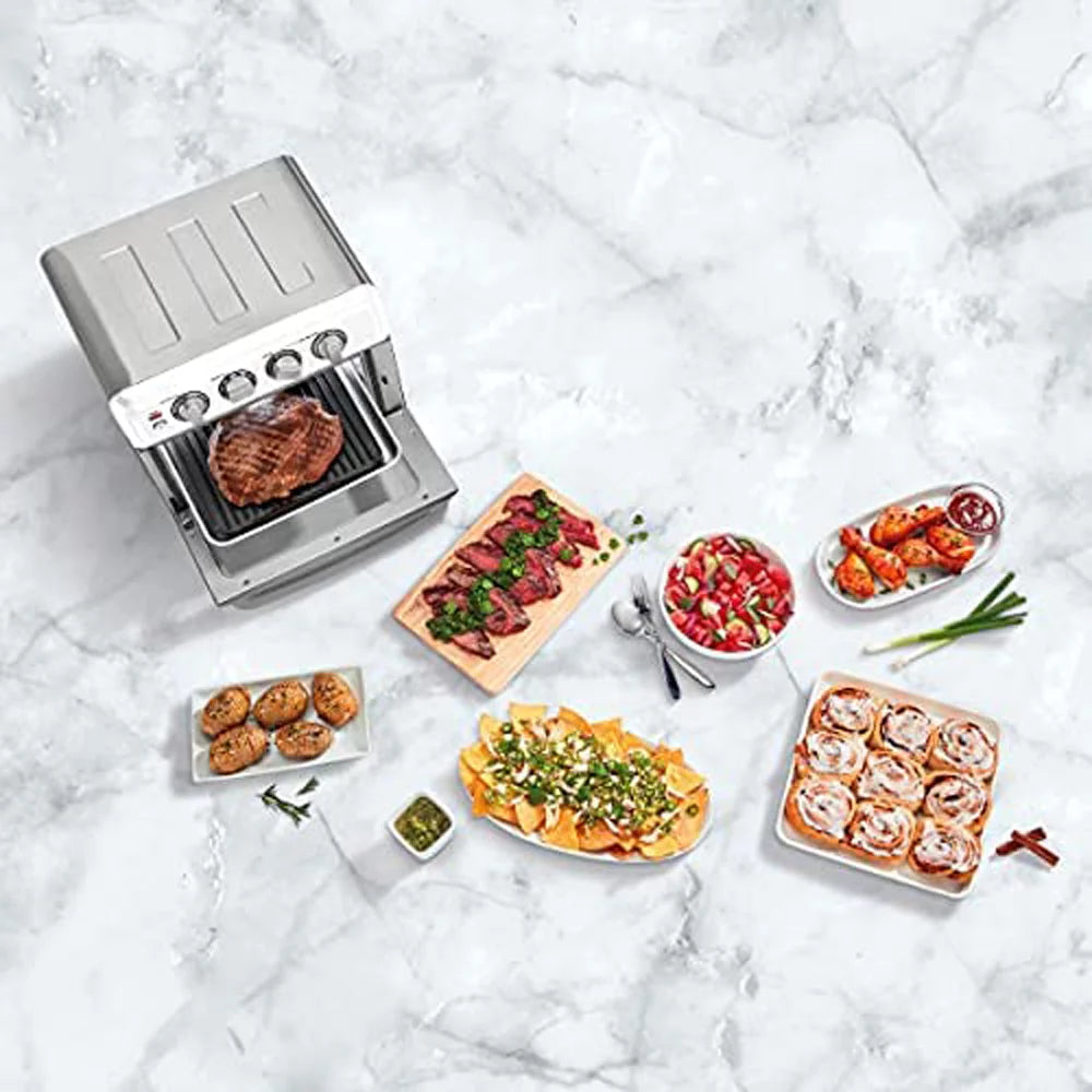 Air Fryer Toaster Oven with Grill and Ceramic Coated Cutlery Set R3750