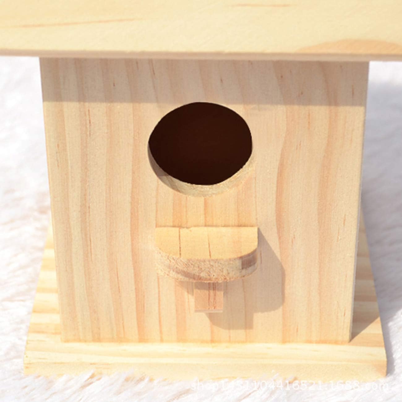 Wooden Hanging Birdhouse for Small Birds G978140