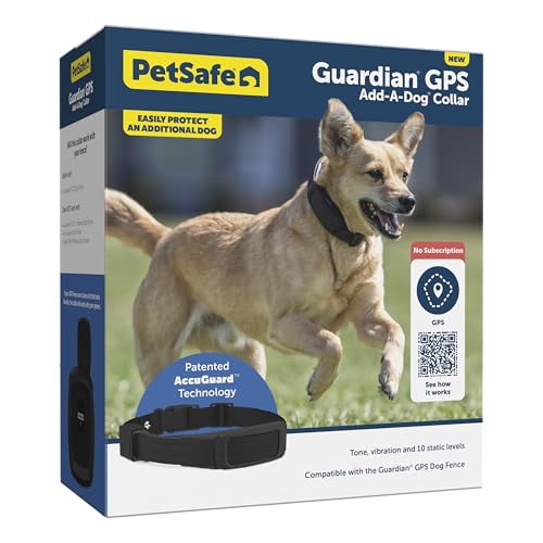 GPS Dog Fence for Yards 3/4 Acres or Larger with Wireless Collar P3787