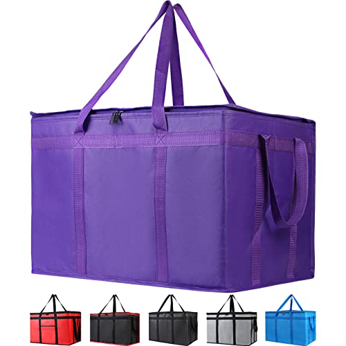 Insulated Food Delivery Bag Hot Cold Meal Carrier F1699