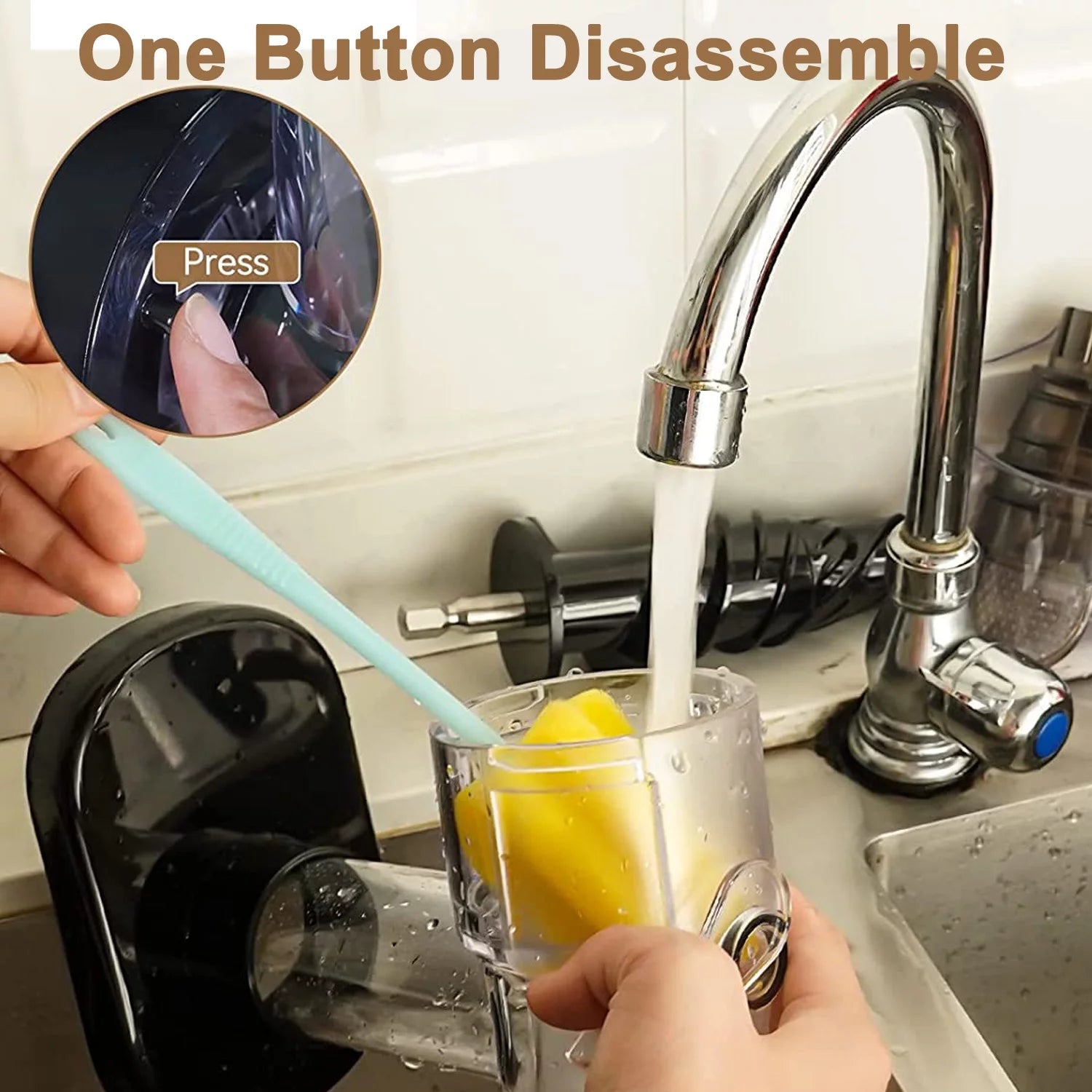 Cold Press Juicer Slow Masticating Extractor for Fruit & Vegetable S811763