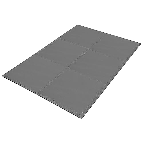 Puzzle Exercise Mat with EVA Foam Interlocking Tiles for MMA, Gymnastics and Home Gym H787