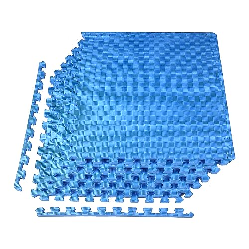Puzzle Exercise Mat with EVA Foam Interlocking Tiles for MMA, Gymnastics and Home Gym H787