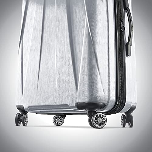 Hardside Expandable Carry-On Luggage with Spinner Wheels, Black, 20-Inch O253
