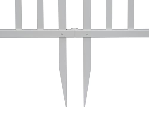 White Vinyl Picket Fence Kit 2.5 ft H x 3.5 ft W T3554
