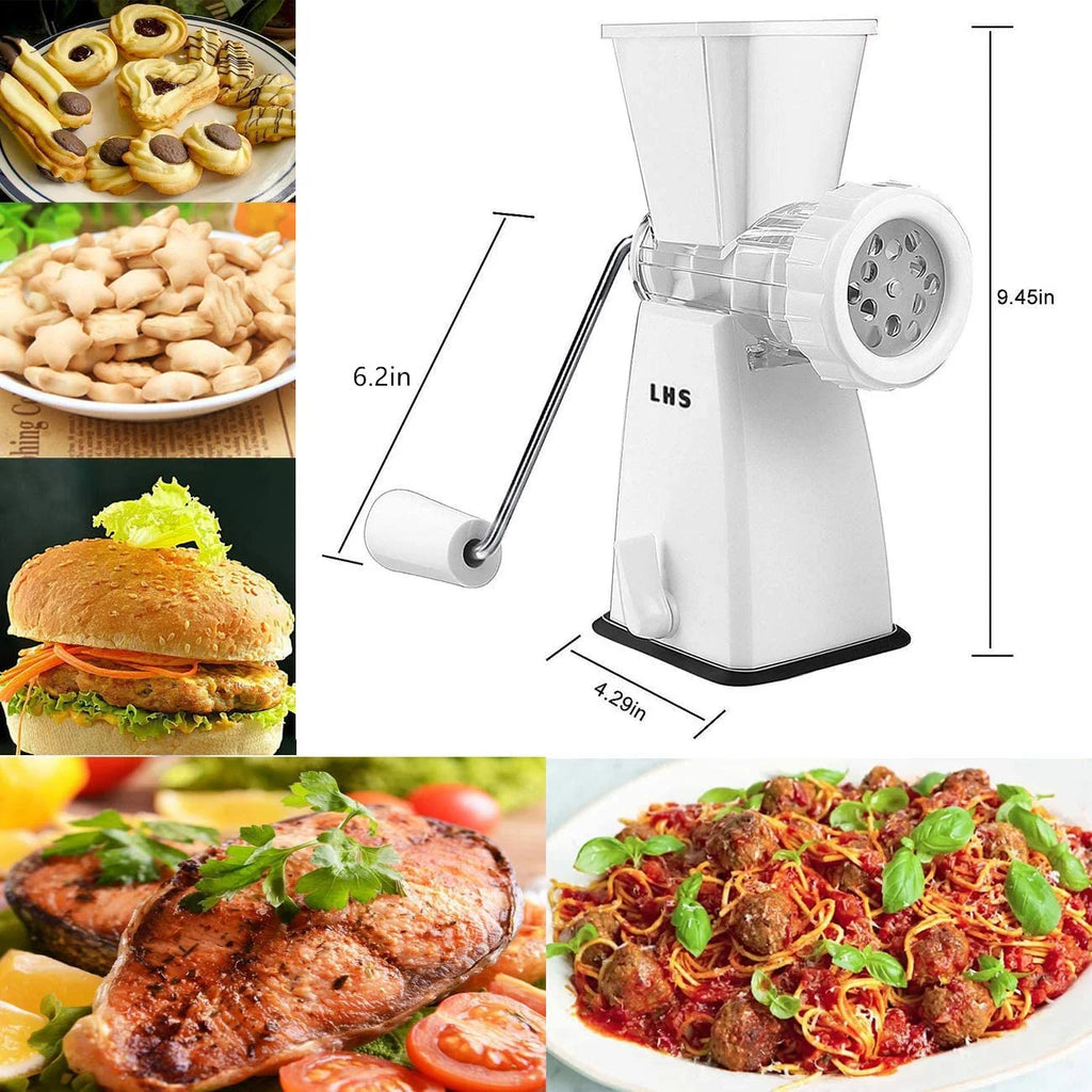 Manual Meat Grinder with Stainless Steel Blades O9276