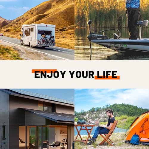 12V 100Ah Group 24 LiFePO4 Battery with 100A BMS, Deep Cycle for RV, Marine, Solar M985