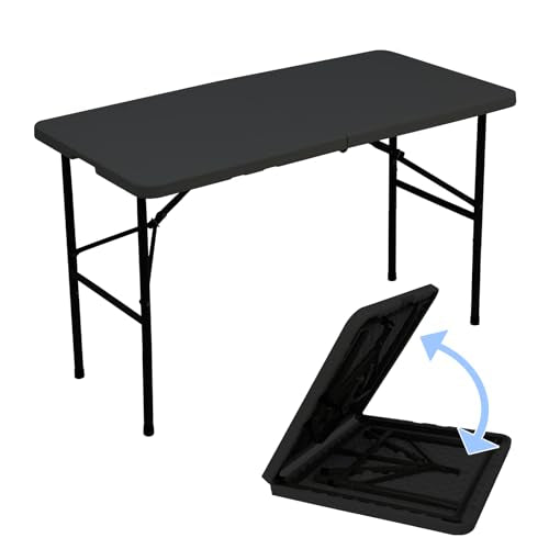 Heavy Duty Portable Folding Table for Dining, Parties, and Camping Z981199