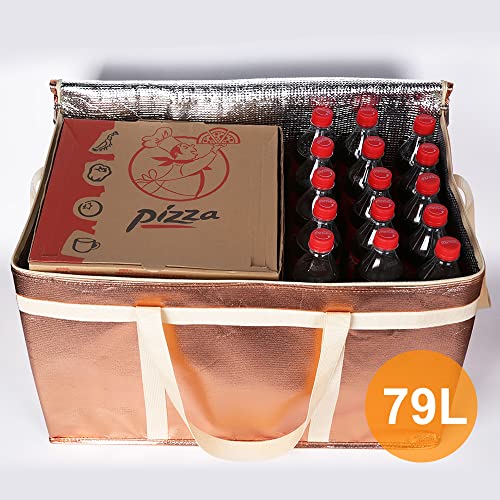 Insulated Food Delivery Bag Hot Cold Meal Carrier F1699