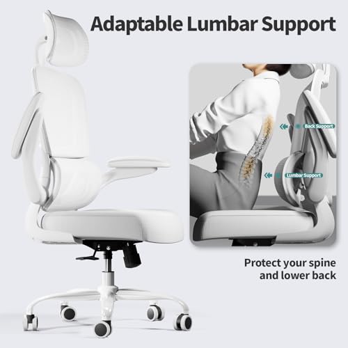 Ergonomic Mesh Office Chair with Wheels, High Back, 330 LBS Capacity A84765
