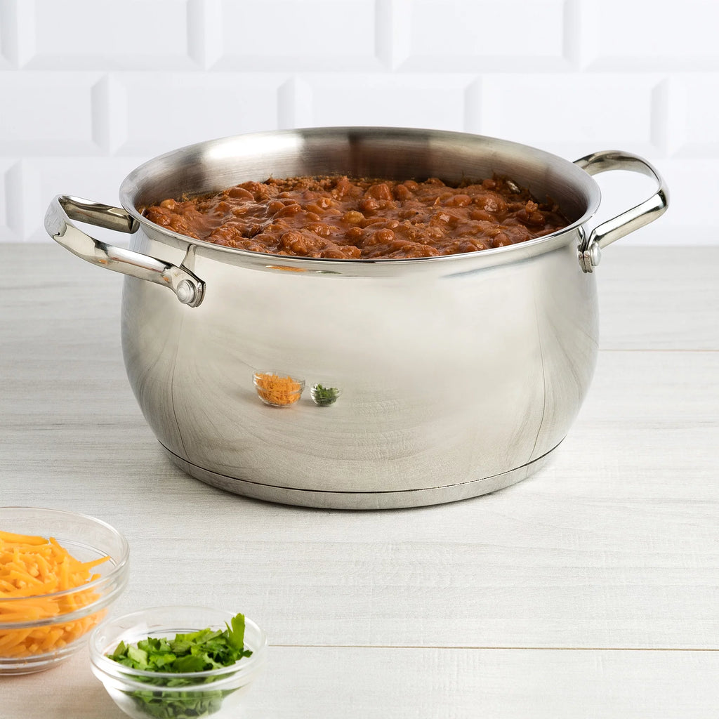 Stainless Steel Dutch Oven with Glass Lid, 5 Quart W876520