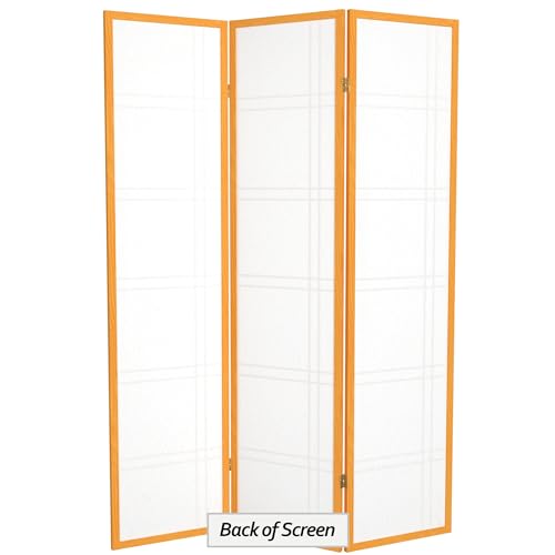 6 Panel Honey Room Divider D80902