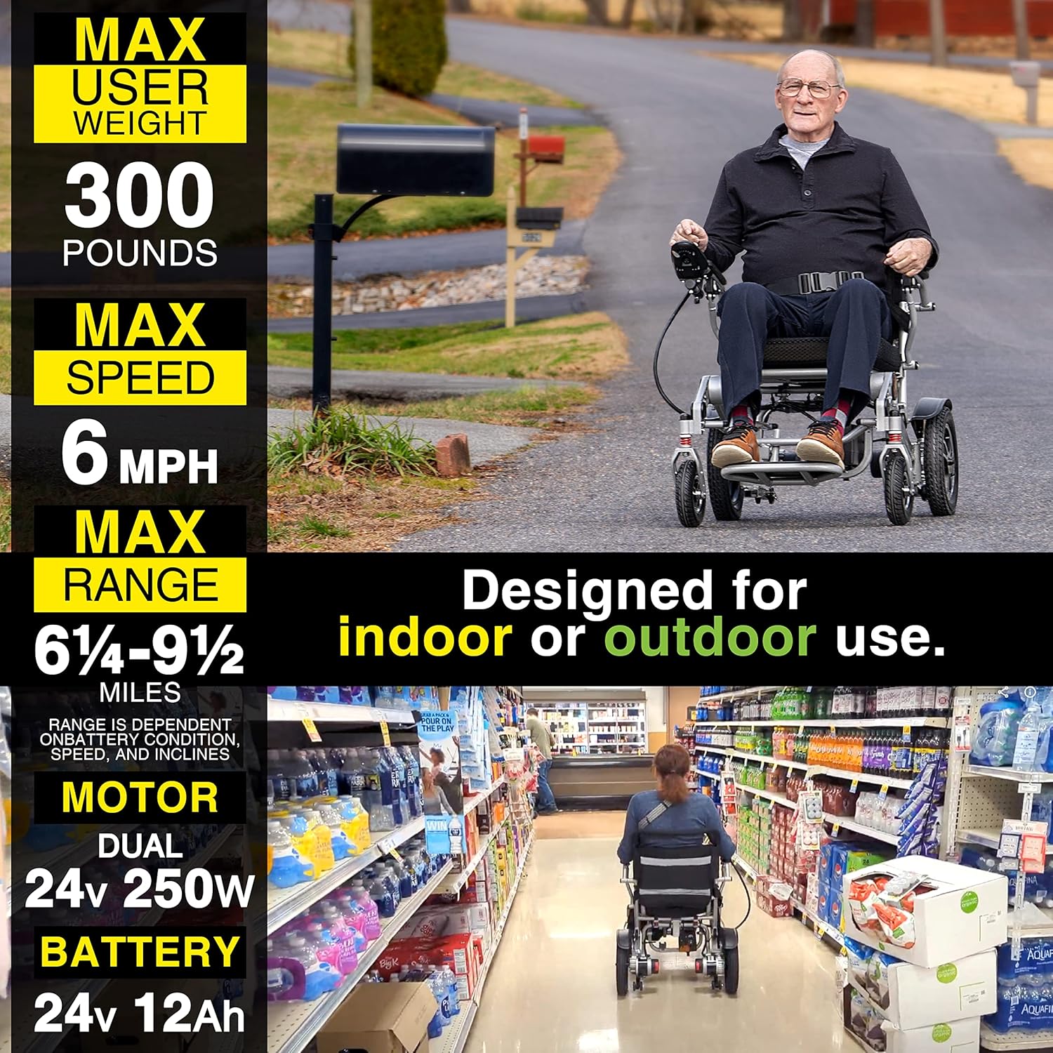 Electric Wheelchair for Seniors C10810
