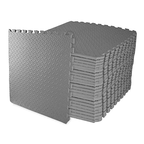 Puzzle Exercise Mat with EVA Foam Interlocking Tiles for MMA, Gymnastics and Home Gym H787