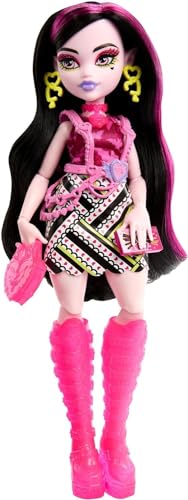 Monster High Skulltimate Secrets Neon Frights Doll with Dress-Up Locker & 19+ Surprises L666466