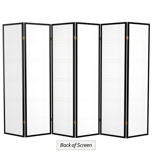 6 Panel Honey Room Divider D80902