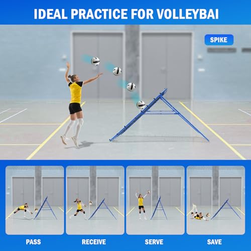 Volleyball Baseball Softball Rebounder Net for Backyard Training R2731