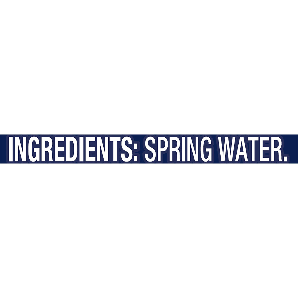 Natural Spring Water 8oz Mini Plastic Bottles 48 Pack Z914