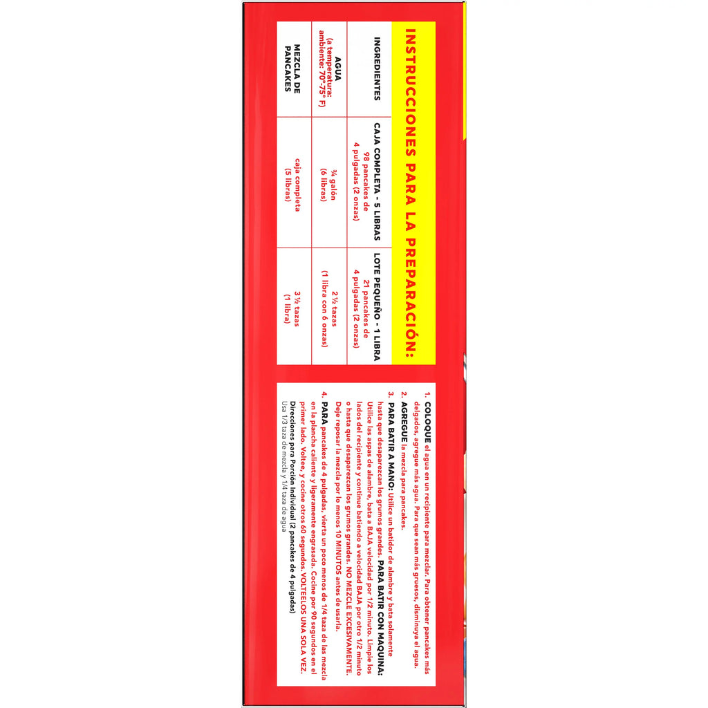 Pancake Mix, 5 lbs. (2 Pack) H75384